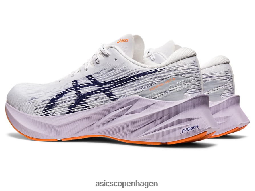 Asics novablast 3 hvid/indigoblå Z206F6381