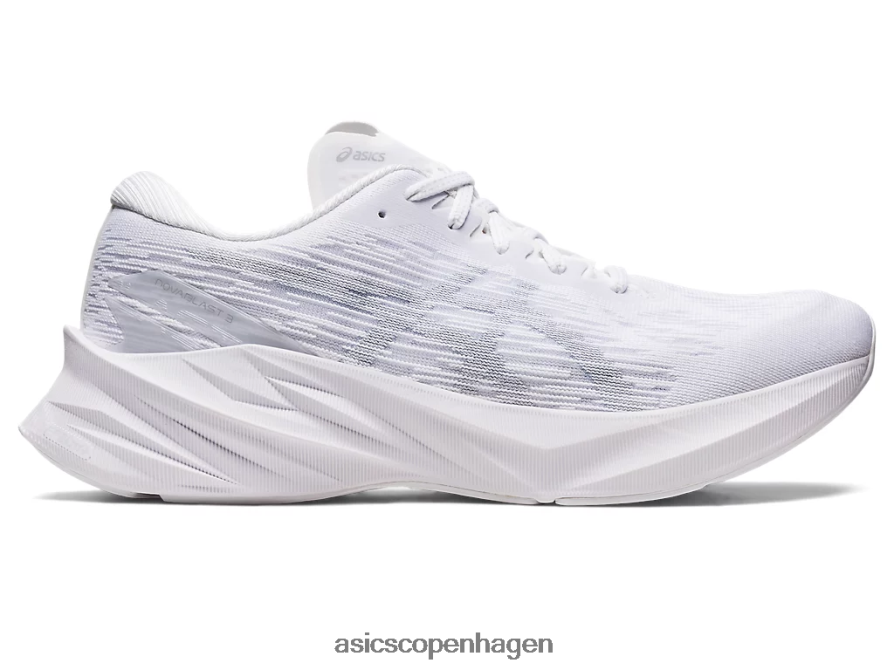 Asics novablast 3 hvid/piemontegrå Z206F6402