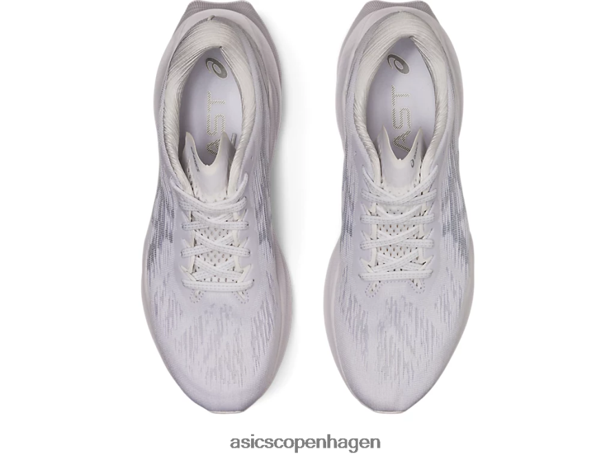 Asics novablast 3 hvid/piemontegrå Z206F6402