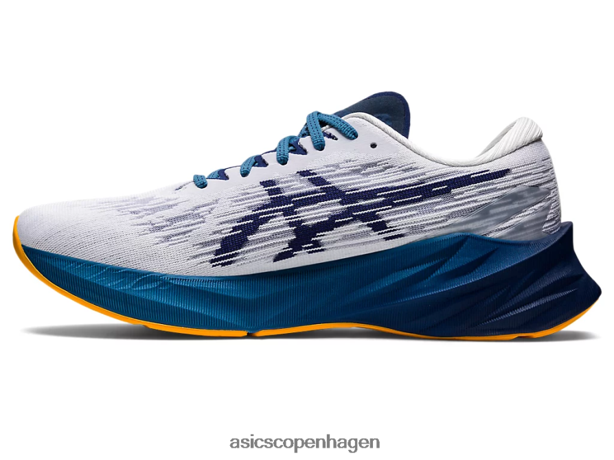 Asics novablast 3 hvidt/dybt hav Z206F6925