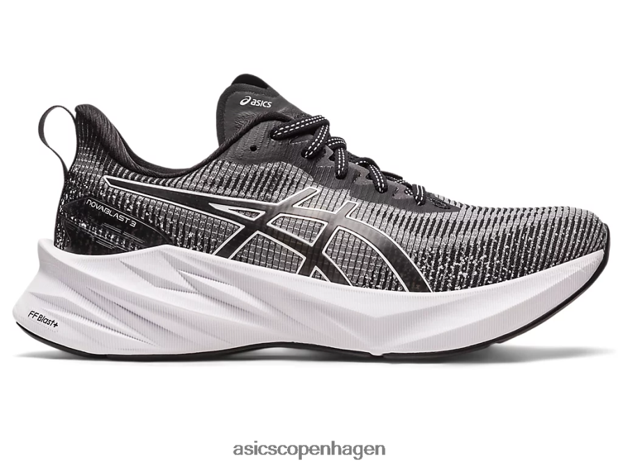 Asics novablast 3 le hvid sort Z206F62268