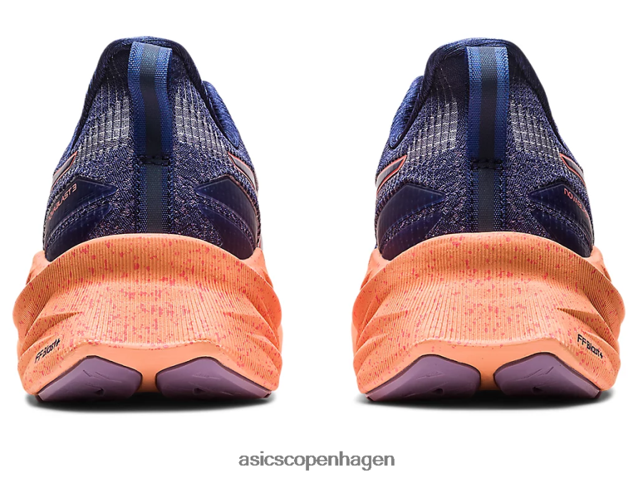 Asics novablast 3 le indigo blå/papaya Z206F62291