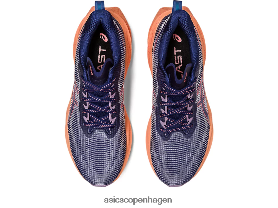 Asics novablast 3 le indigo blå/papaya Z206F62291