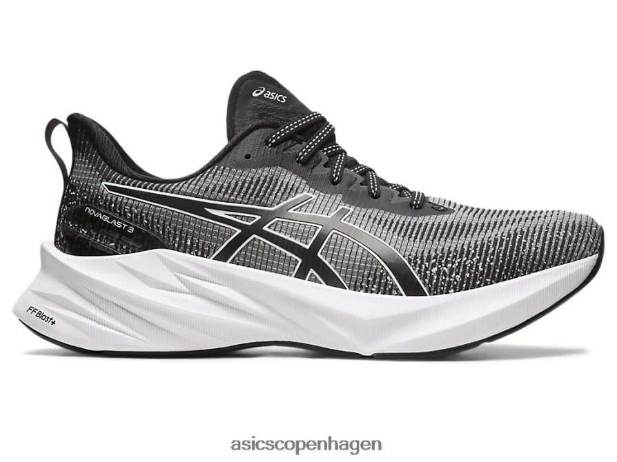 Asics novablast 3 le sort hvid Z206F6204