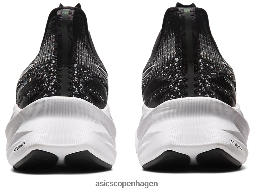 Asics novablast 3 le sort hvid Z206F6204