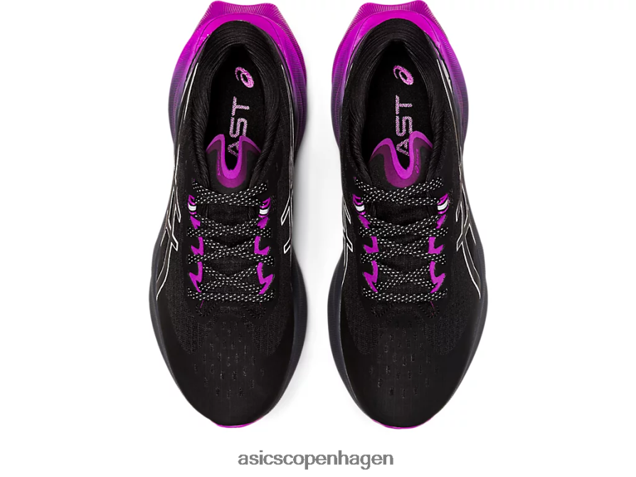 Asics novablast 3 lite-show sort/orkidé Z206F62702