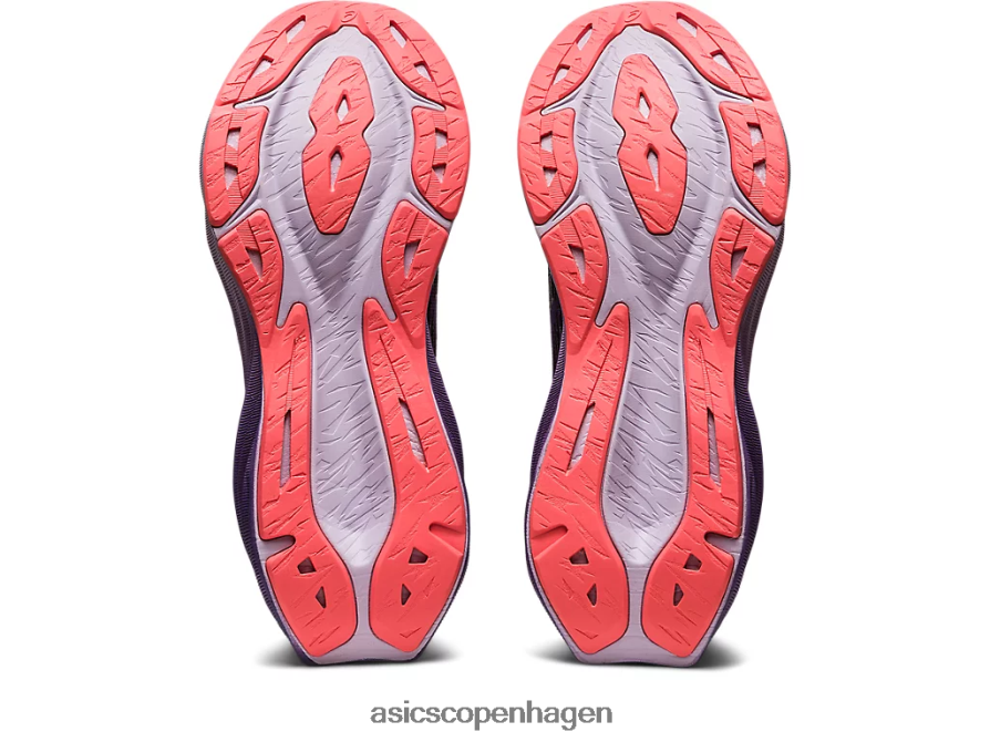 Asics novablast 3 sort/støvet lilla Z206F62460