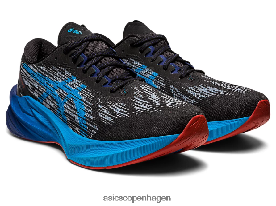 Asics novablast 3 sort/øblå Z206F6377