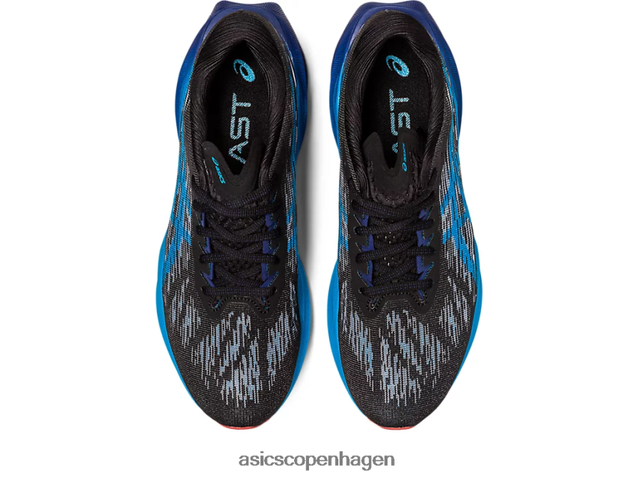 Asics novablast 3 sort/øblå Z206F6377