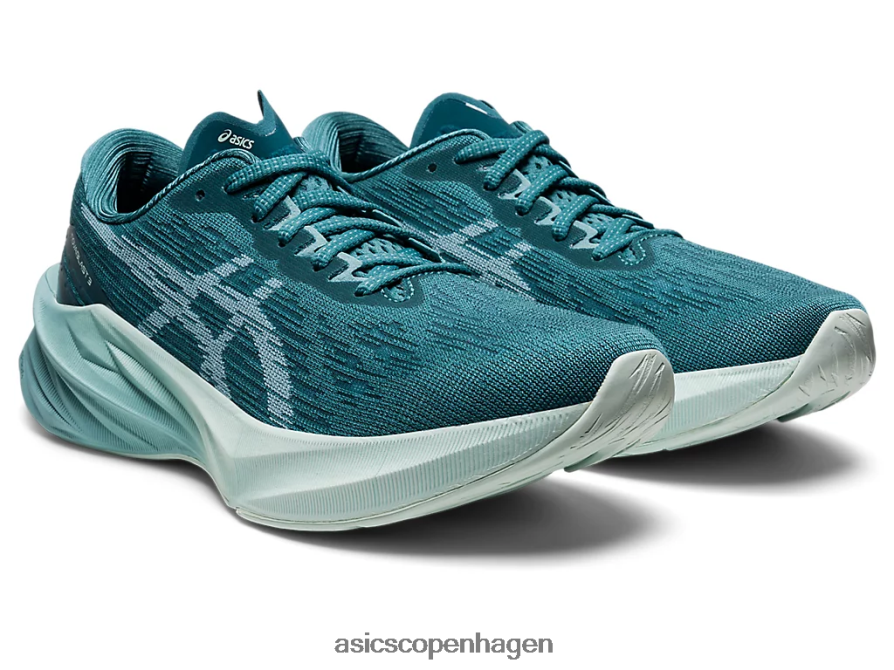 Asics novablast 3 tåget fyrretræ/røgblå Z206F62884