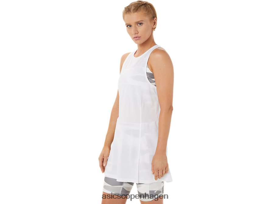 Asics ny stærk 92 kjole strålende hvid Z206F63283