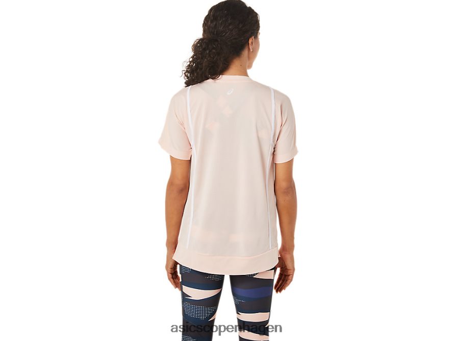 Asics ny stærk 92 kortærmet top brise/strålende hvid Z206F63281