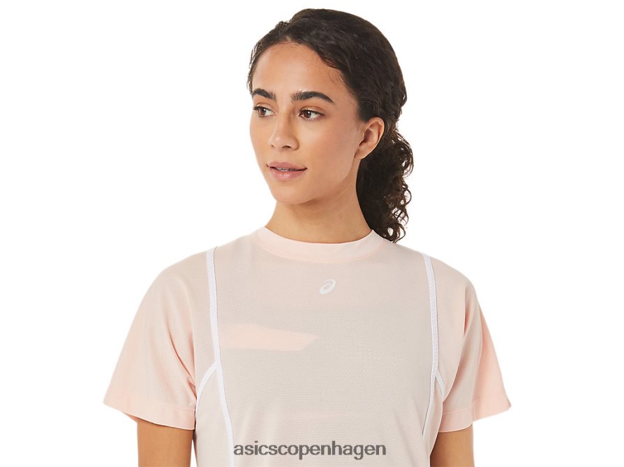 Asics ny stærk 92 kortærmet top brise/strålende hvid Z206F63281