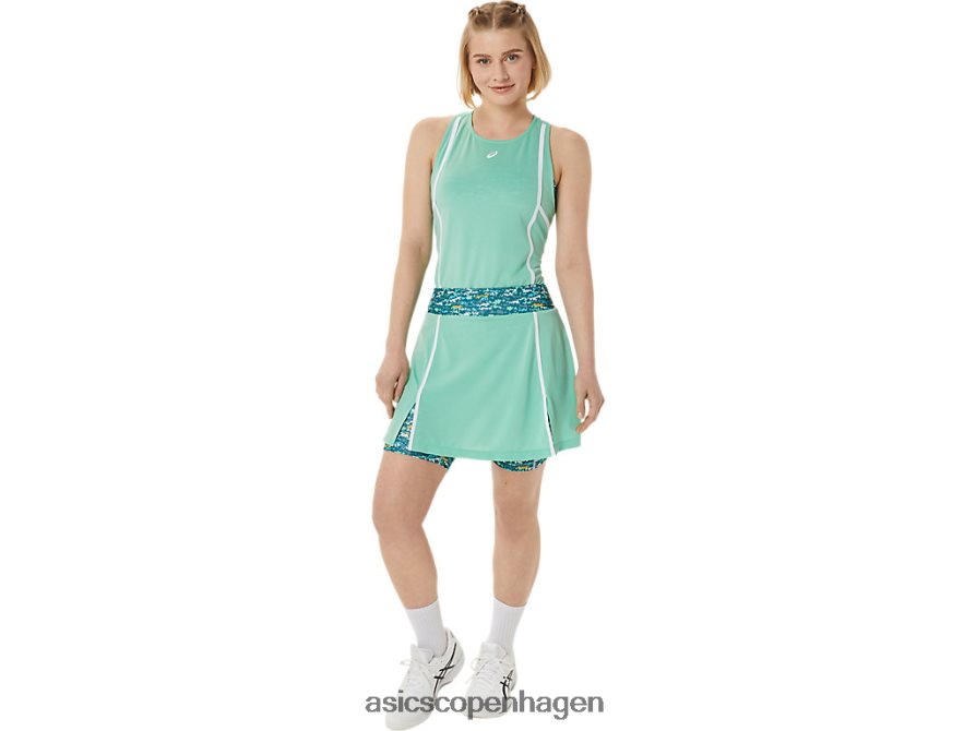 Asics ny stærk 92 skort seafoam/tennis japan børstet aop Z206F63057