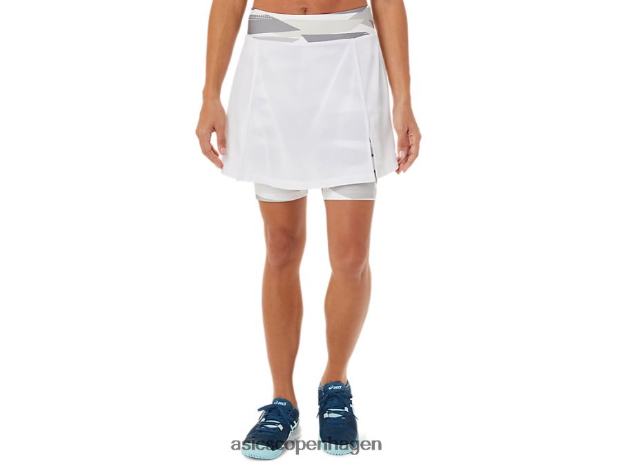 Asics ny stærk 92 skort strålende hvid Z206F63276