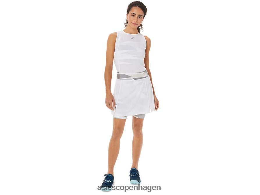 Asics ny stærk 92 skort strålende hvid Z206F63276