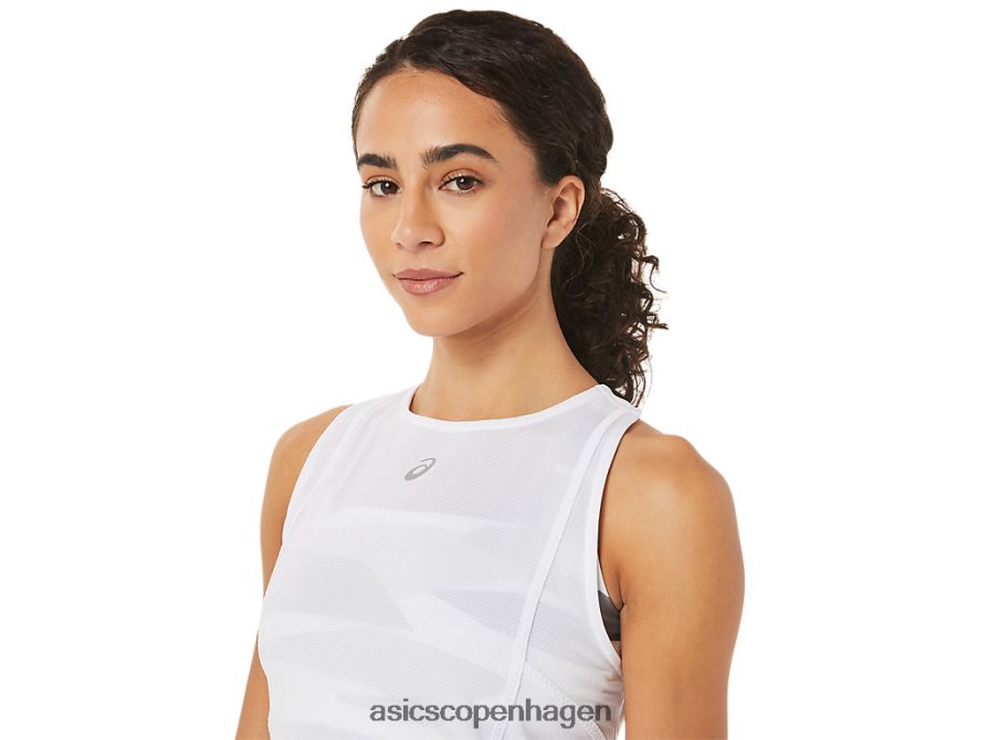 Asics ny stærk 92 tank strålende hvid Z206F63279