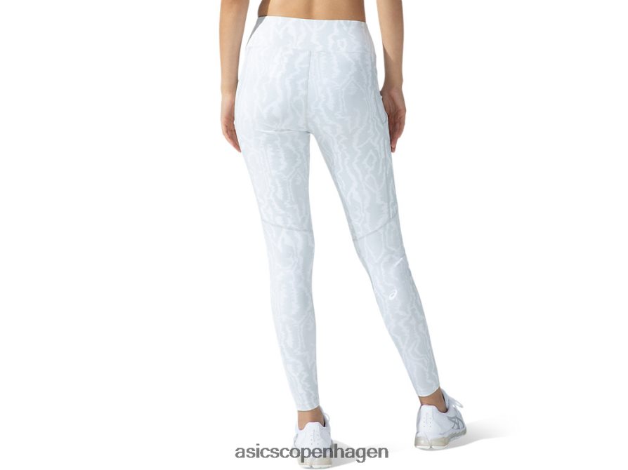 Asics ny stærk 92 trykt stram strålende hvidt print Z206F63794