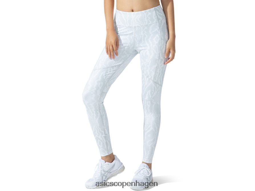 Asics ny stærk 92 trykt stram strålende hvidt print Z206F63794