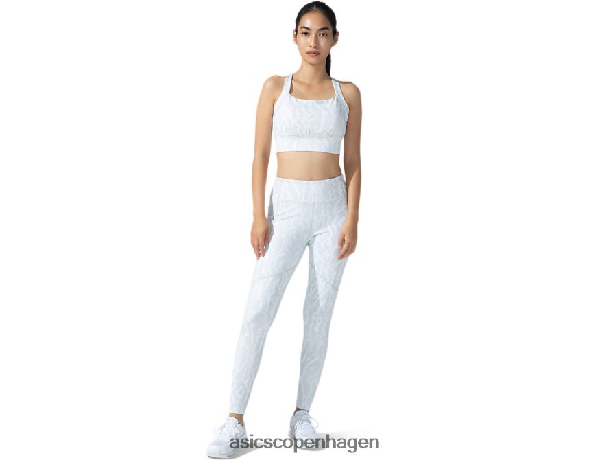 Asics ny stærk 92 trykt stram strålende hvidt print Z206F63794