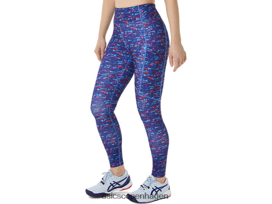 Asics ny stærk 92 trykt stram tennis japan børstet aop orkidé Z206F63004