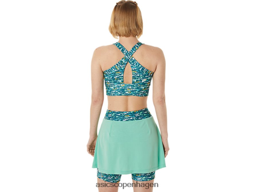 Asics ny stærk bh med 92 print beroligende hav Z206F63008