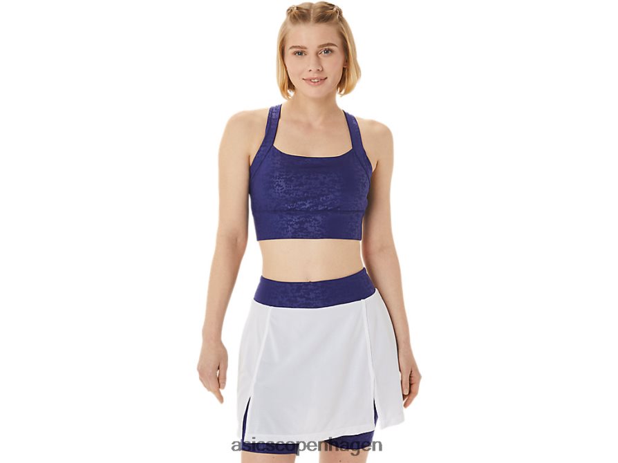 Asics ny stærk bh med 92 print japan børstet præg dyk blå Z206F63011