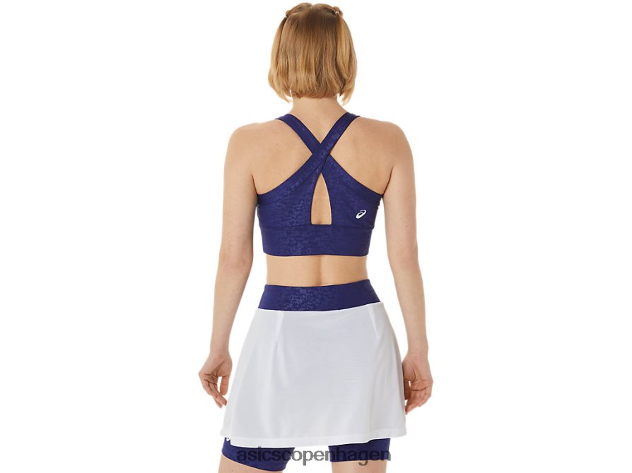 Asics ny stærk bh med 92 print japan børstet præg dyk blå Z206F63011