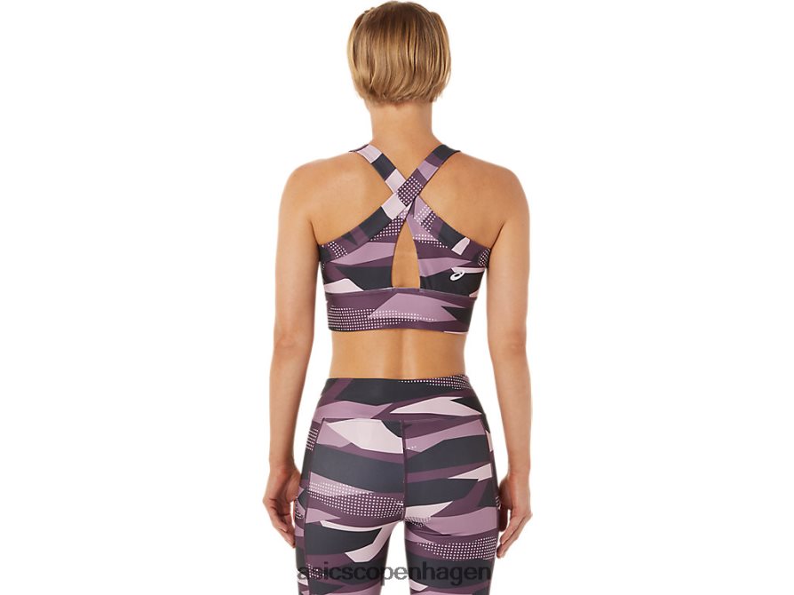 Asics ny stærk bh med 92 print knap rosentryk Z206F63337