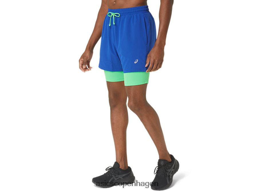 Asics ny stærk genbrug løbekort royal/bane Z206F620