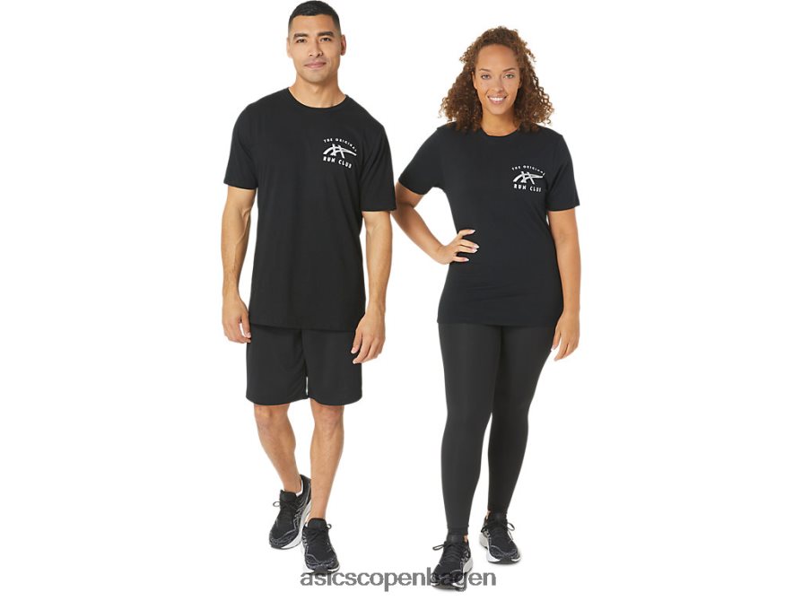 Asics orc lysende lille logo ss t-shirt ydeevne sort Z206F6800