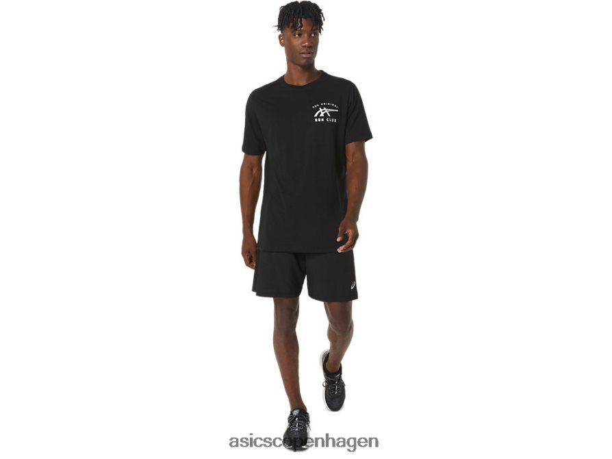 Asics orc lysende lille logo ss t-shirt ydeevne sort Z206F6800