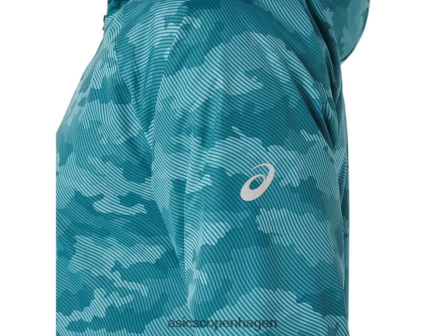 Asics pakbar jakke disty pine print/sur yuzu Z206F61893