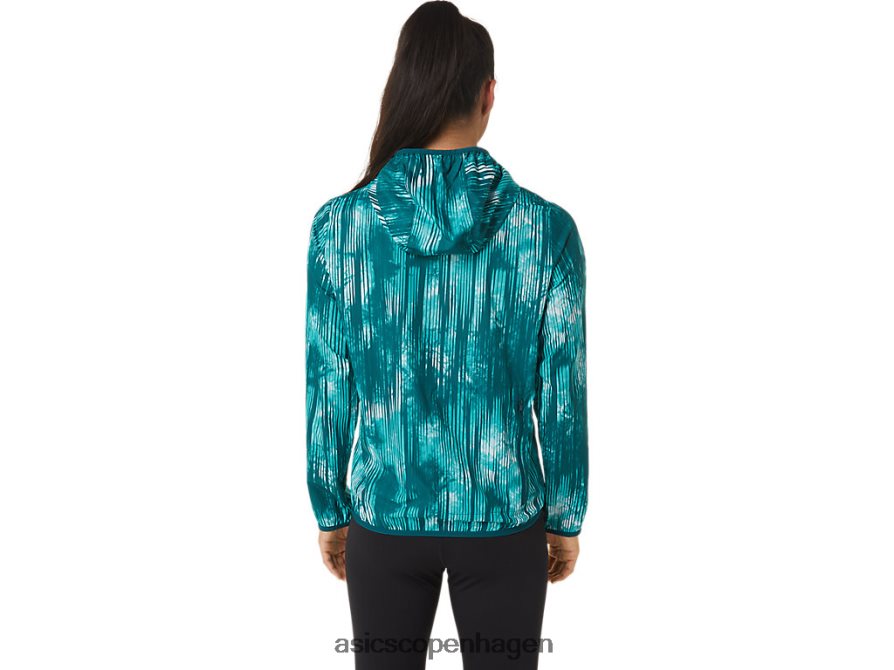 Asics pakbar jakke havglas tie dye print Z206F63088
