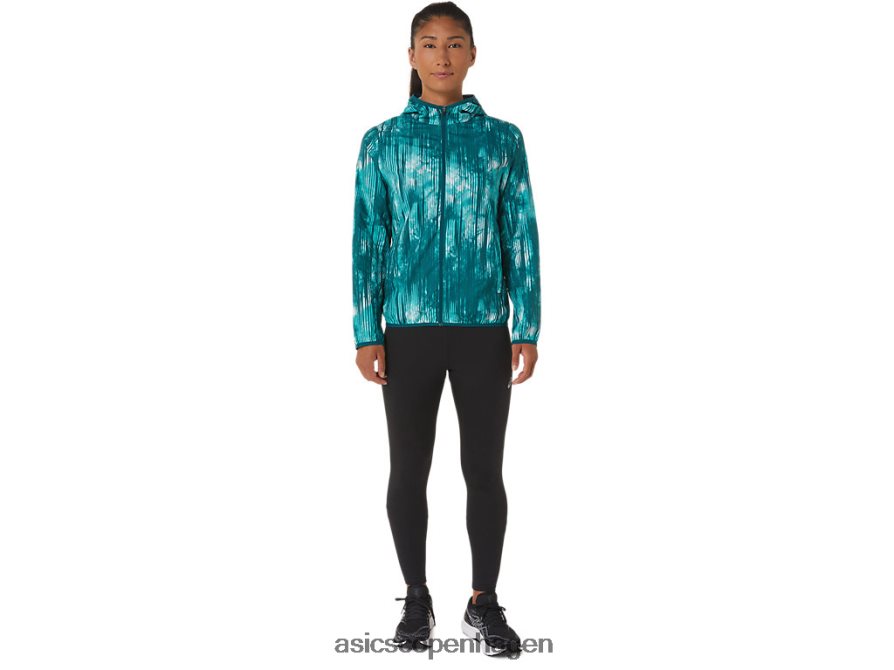 Asics pakbar jakke havglas tie dye print Z206F63088