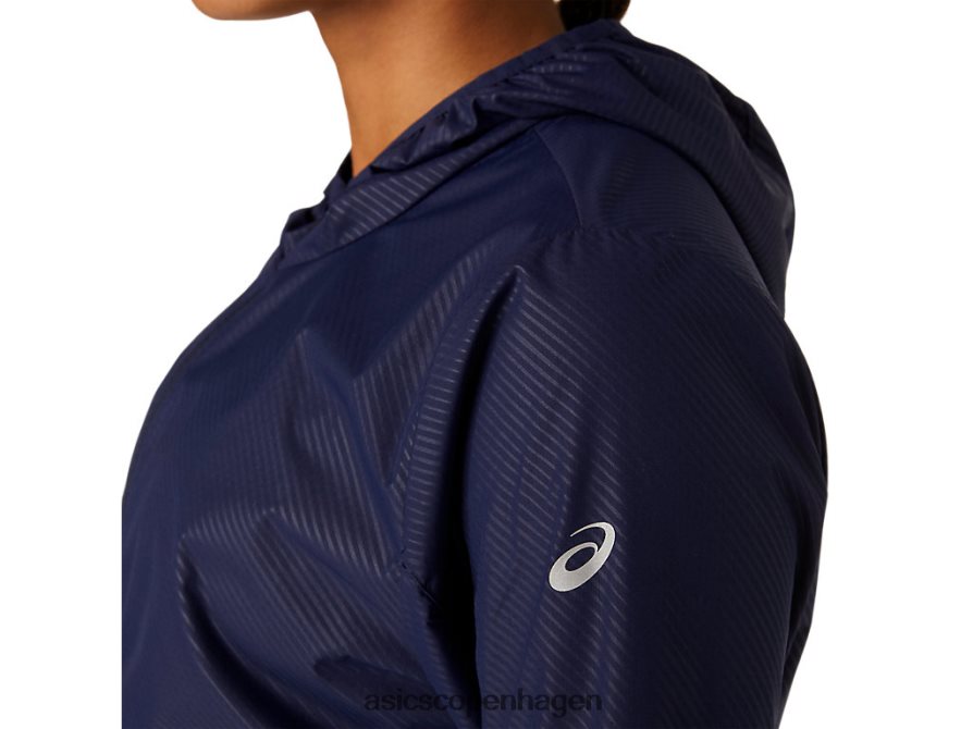 Asics pakbar jakke peacoat prægning Z206F64101