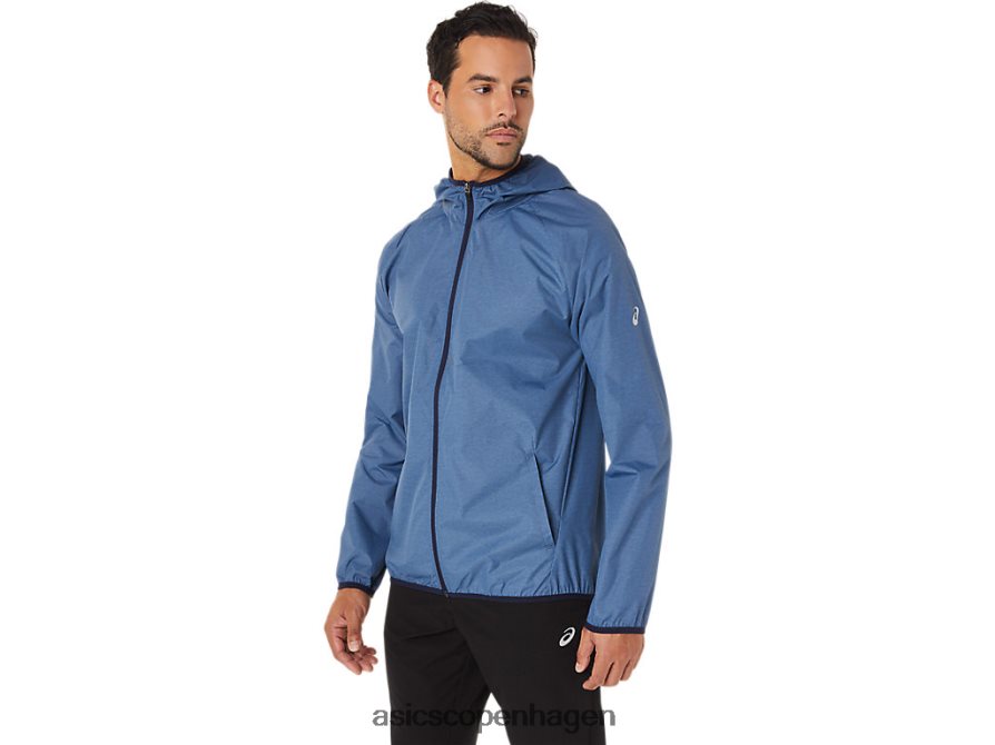 Asics pakbar jakke storm blå lyng/peacoat Z206F61829