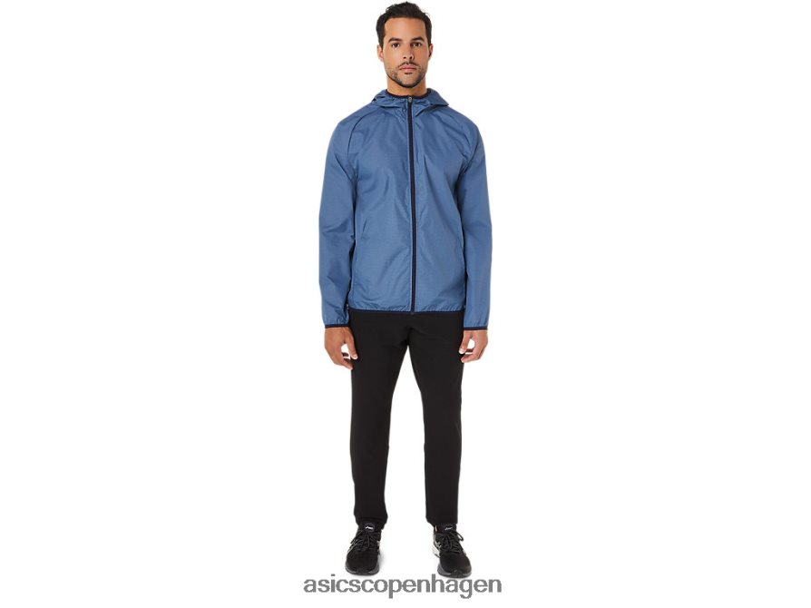 Asics pakbar jakke storm blå lyng/peacoat Z206F61829