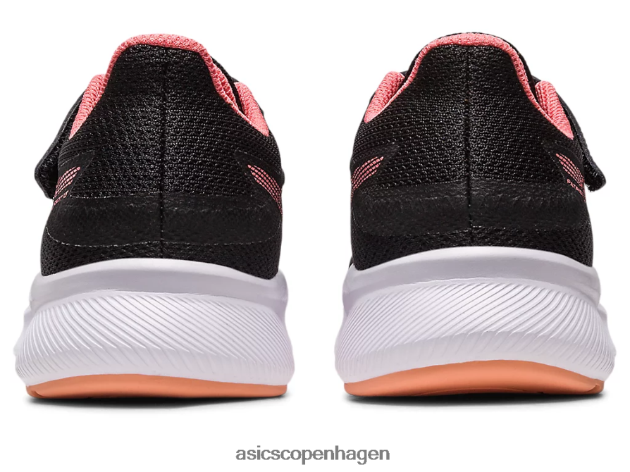 Asics patriot 13 førskole sort/papaya Z206F64305