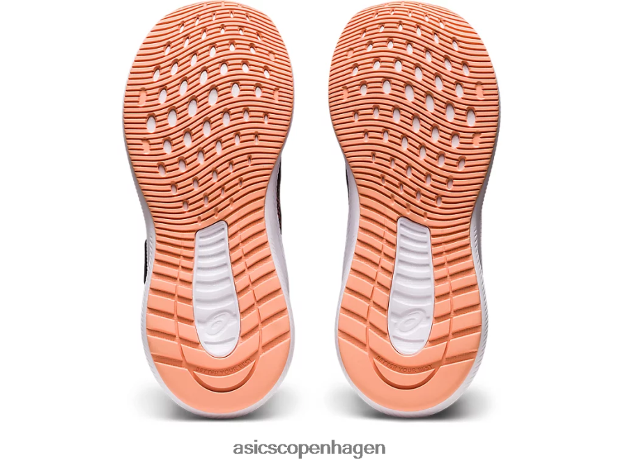 Asics patriot 13 førskole sort/papaya Z206F64305