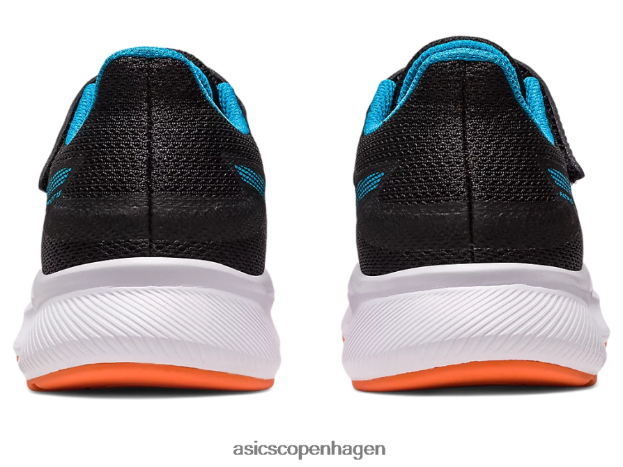 Asics patriot 13 førskole sort/øblå Z206F64308