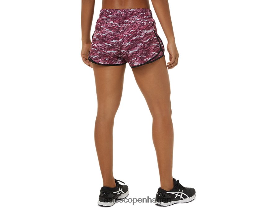 Asics pr lyte 25in løbe kort dyb mars print/sort Z206F63702