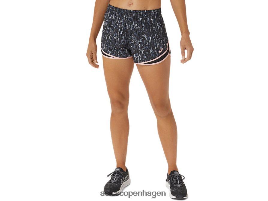 Asics pr lyte 25in løbe kort japan børstet performance sort Z206F63024