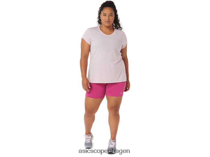 Asics pr lyte 5in run short med lommer fuchsia rød Z206F63291