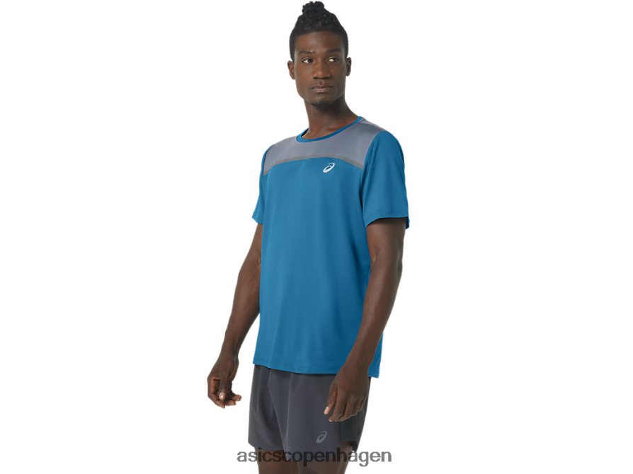 Asics pr lyte kortærmet ø blå Z206F6229