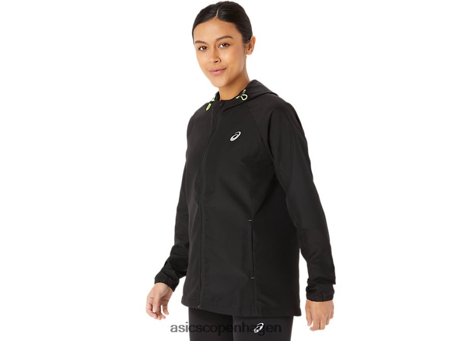 Asics pr lyte pakbar jakke ydeevne sort Z206F62310