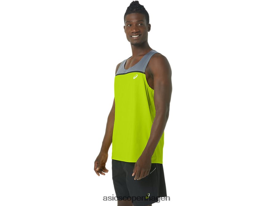 Asics pr lyte singlet limeskal Z206F641