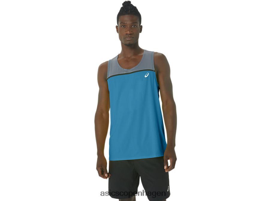 Asics pr lyte singlet ø blå Z206F6196