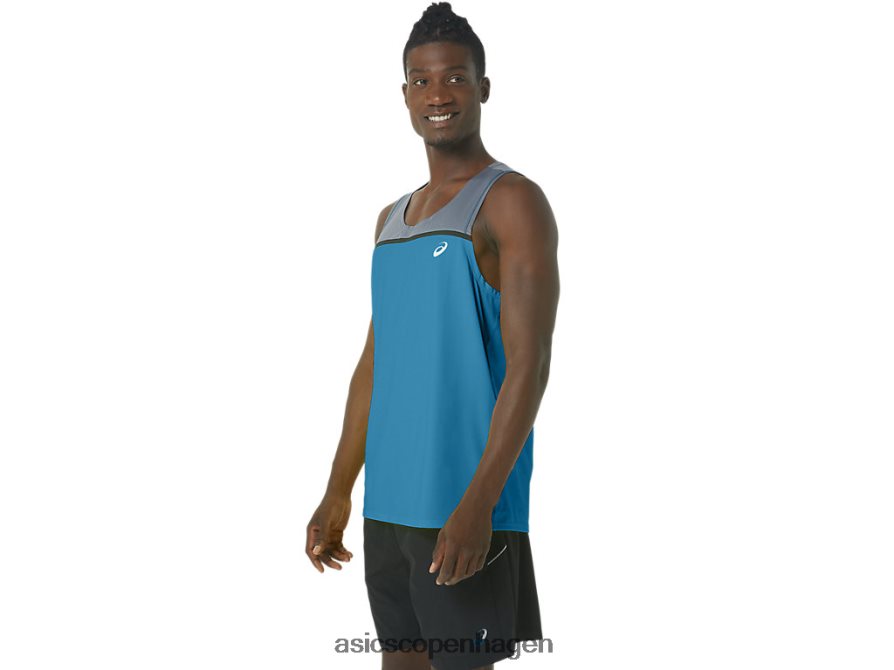 Asics pr lyte singlet ø blå Z206F6196