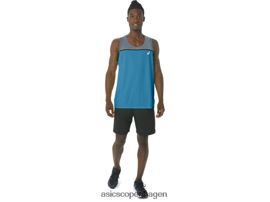 Asics pr lyte singlet ø blå Z206F6196
